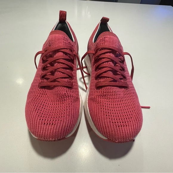 ALL BIRDS - Mens Tree Flyer Running Shoes, Lux Pink Blizzard - Picture 2 of 15